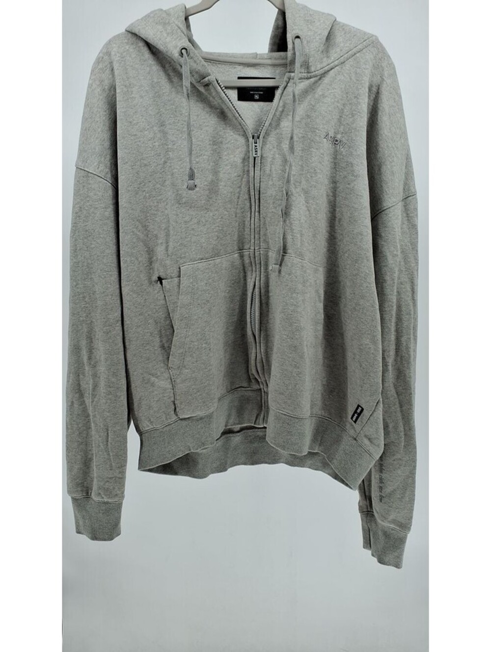 ASRV RainPlus Lightweight Full-Zip Hoodie in Gray DSG-0499